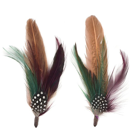 [BP5252--CN-FIG-N] Hat Trim 4-6 inch   2PC PKG --Cinnamon/Fig/Natural